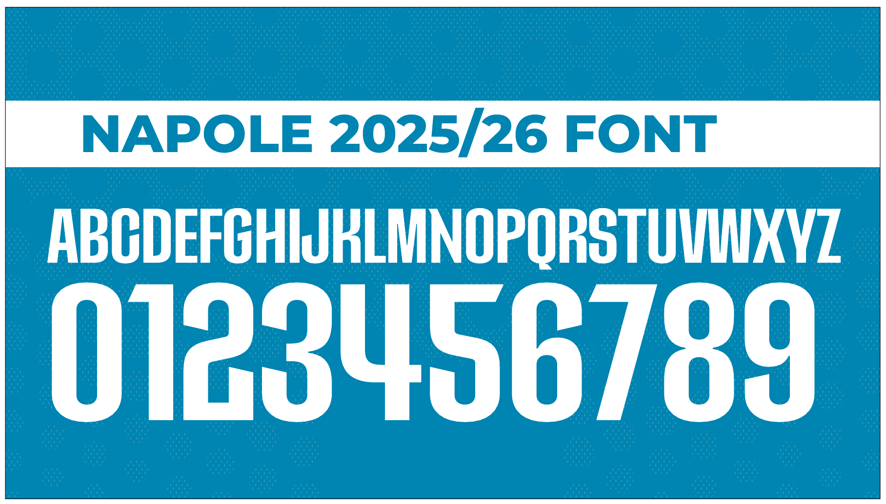 Napoli Font 2025-26