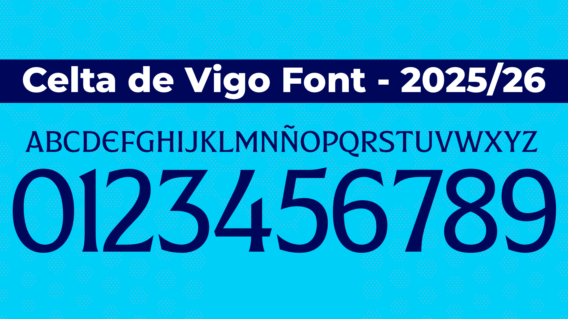 Celta de Vigo Font - 2025-26