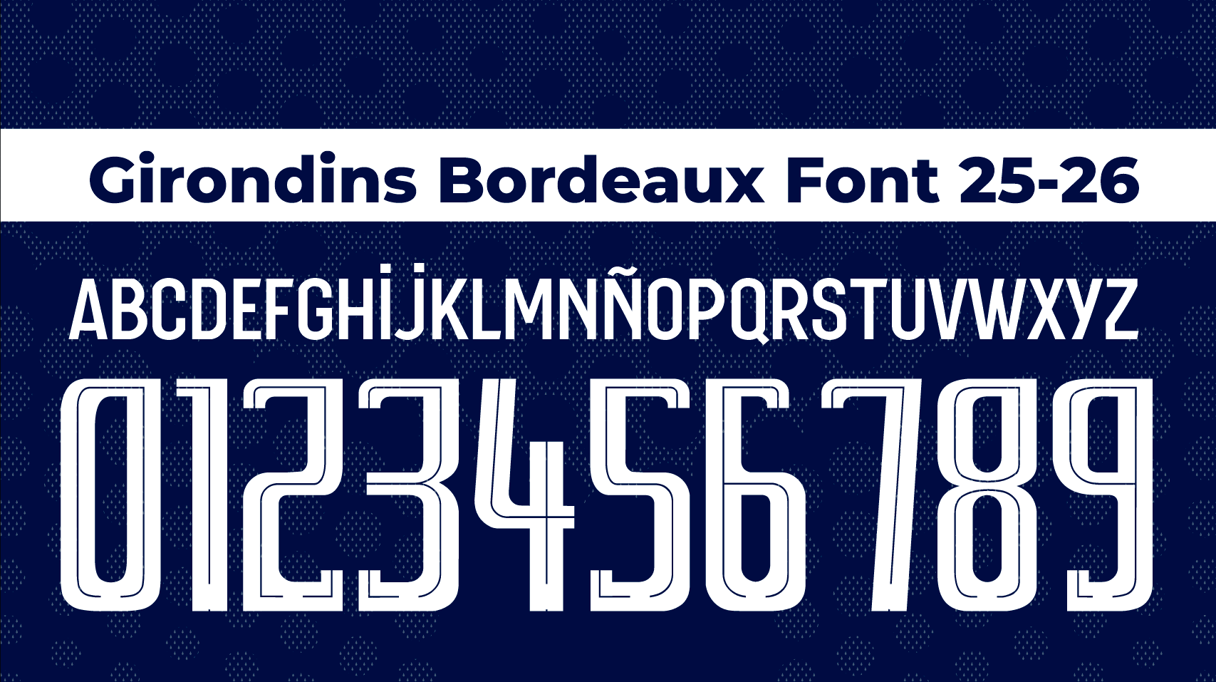 Girondins Bordeaux 25-26 Font