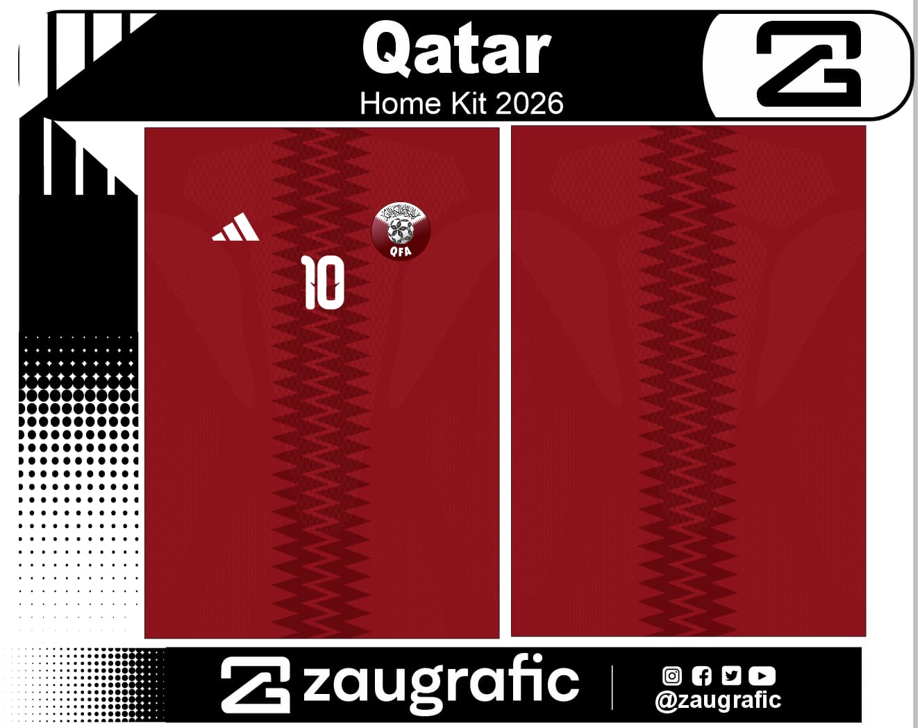 Qatar Home Kit 2026