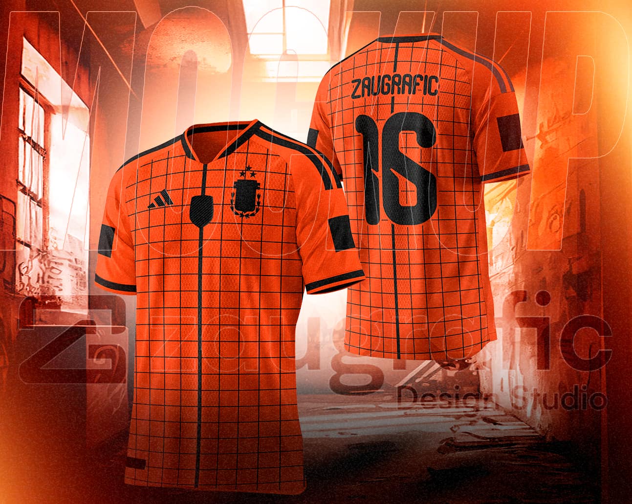 Mockup Adidas 2026 PSD By Zaugrafic