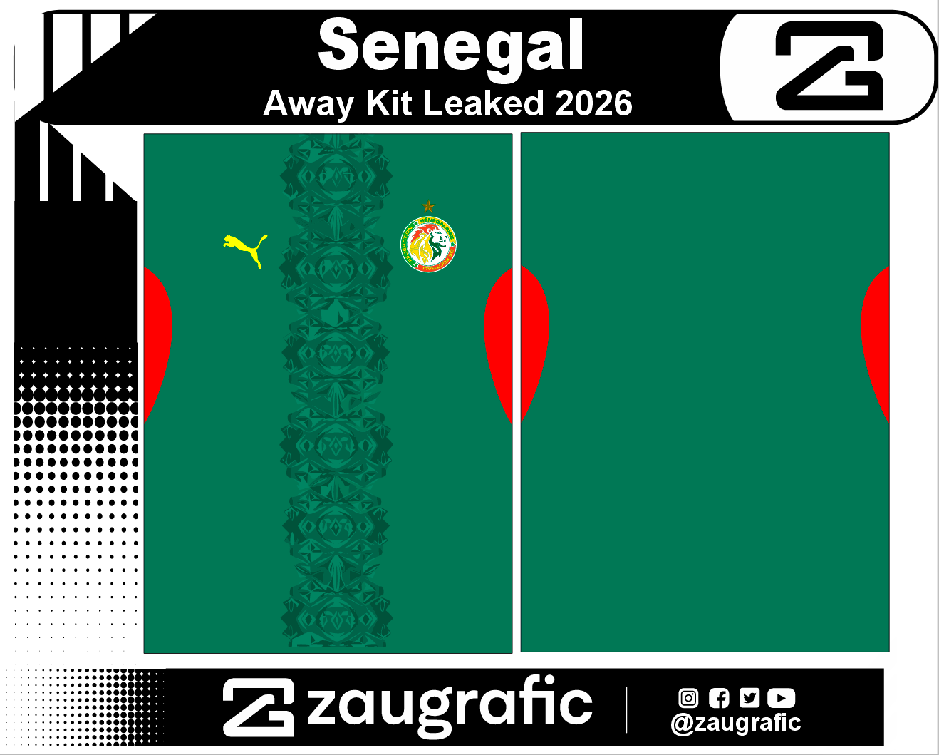 Senegal Away Kit Leaked 2026