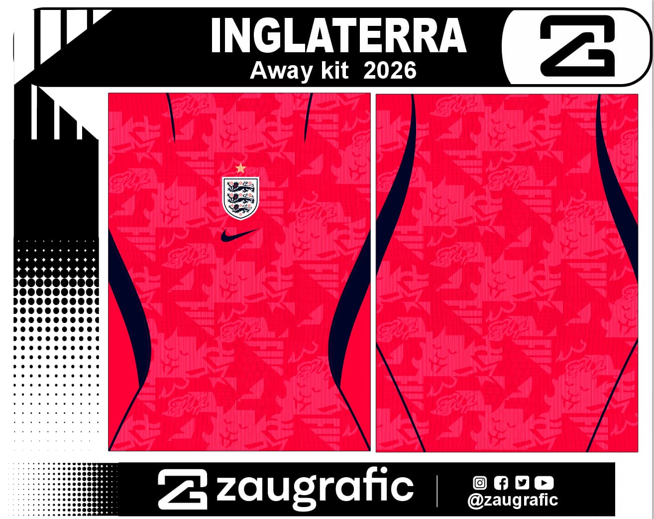 Inglaterra Away Kit 2026 