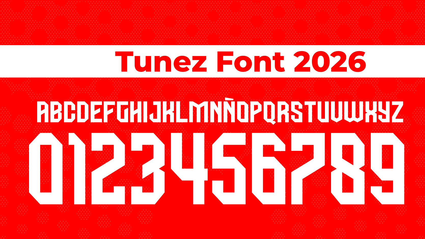 Tunez Font 2026 by Zaugrafic