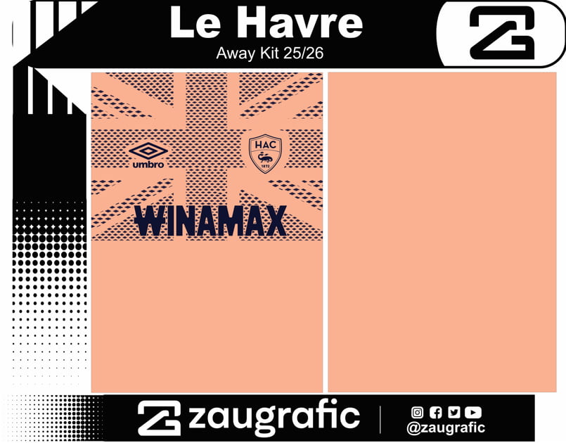 Le Havre Away Kit 25-26