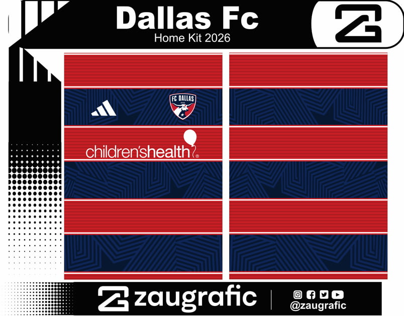 Dallas Fc Home Kit 2026