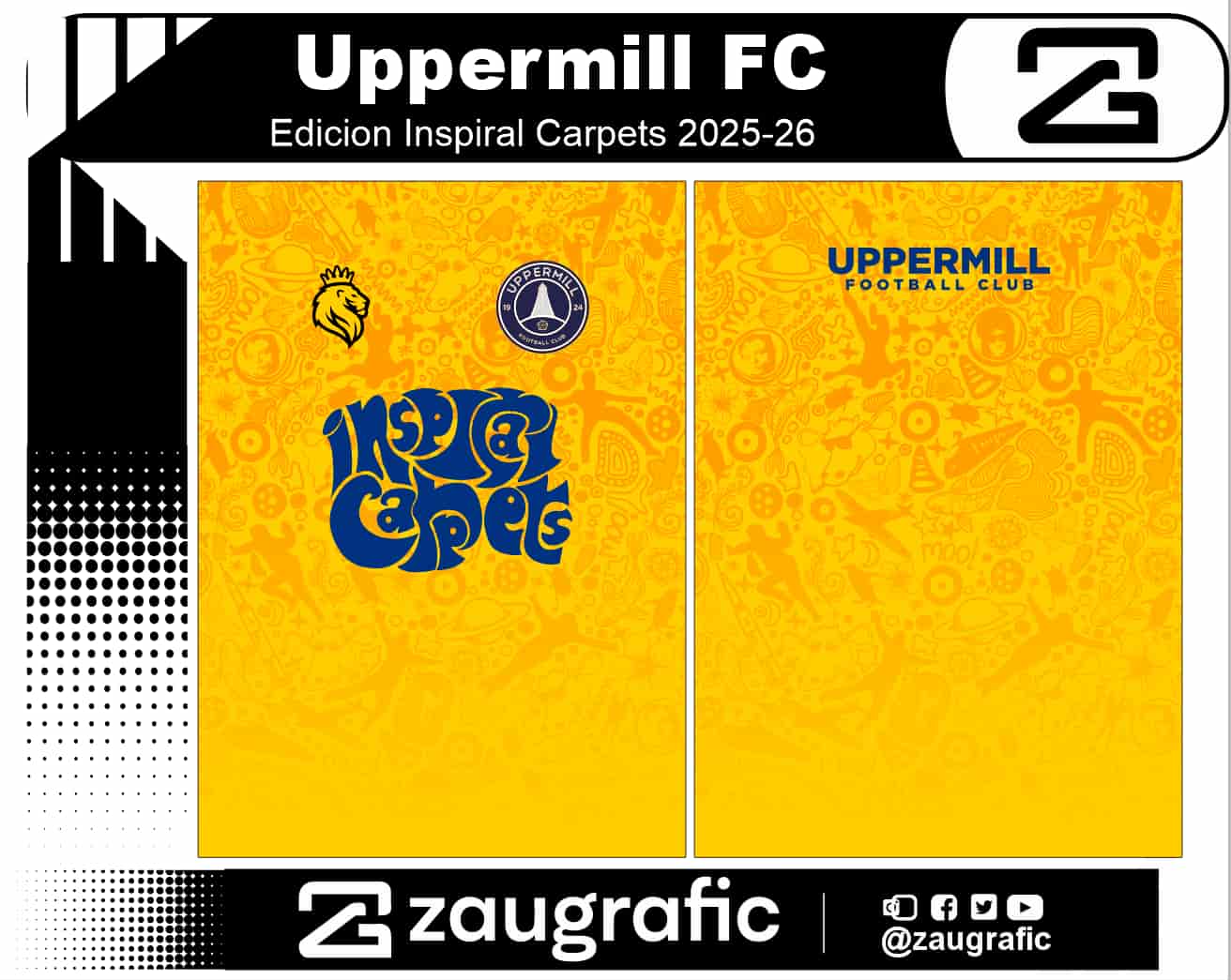 Uppermill FC Edicion Inspiral Carpets 2025-26