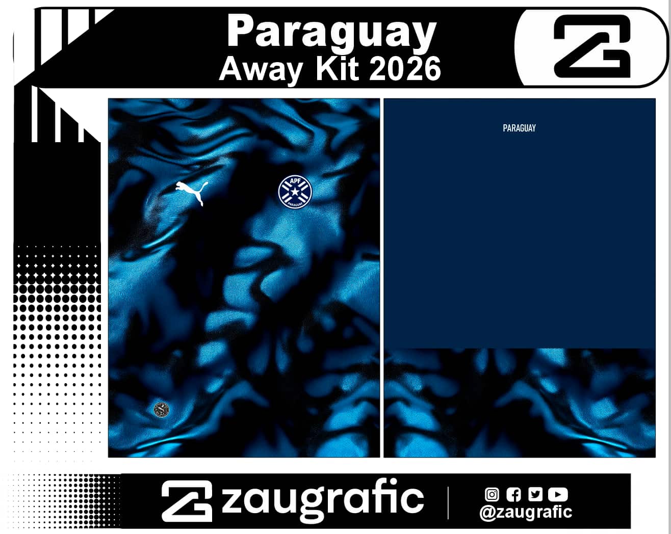 Paraguay Away Kit 2026