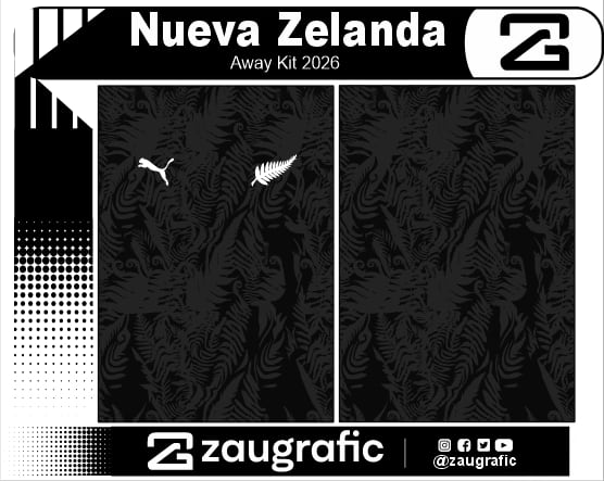 Nueva Zelanda Away Kit 2026 