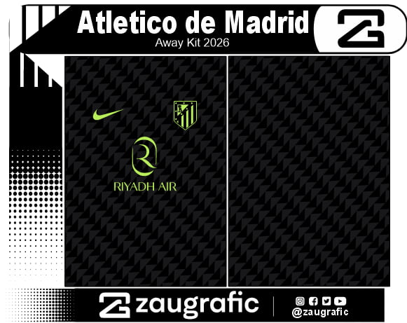 Atletico de Madrid Away Kit 2026