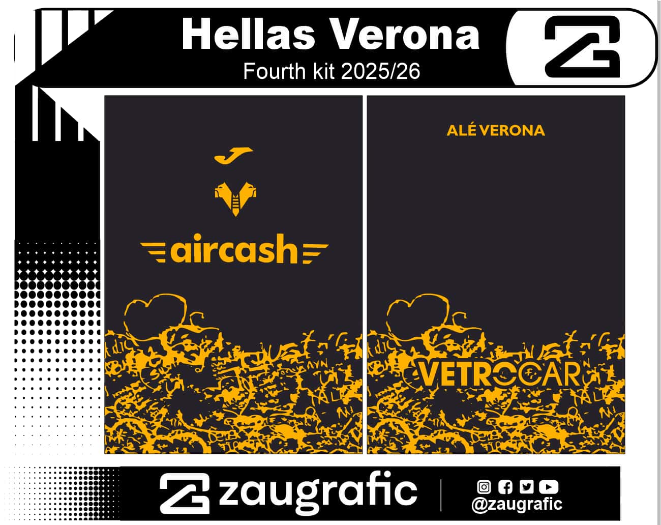 Hellas Verona Fourth kit 2025-26