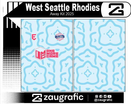 West Seattle Rhodies Away Kit 2025 