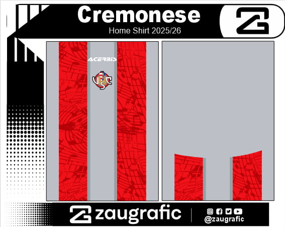 Cremonese Home Shirt 2025-26