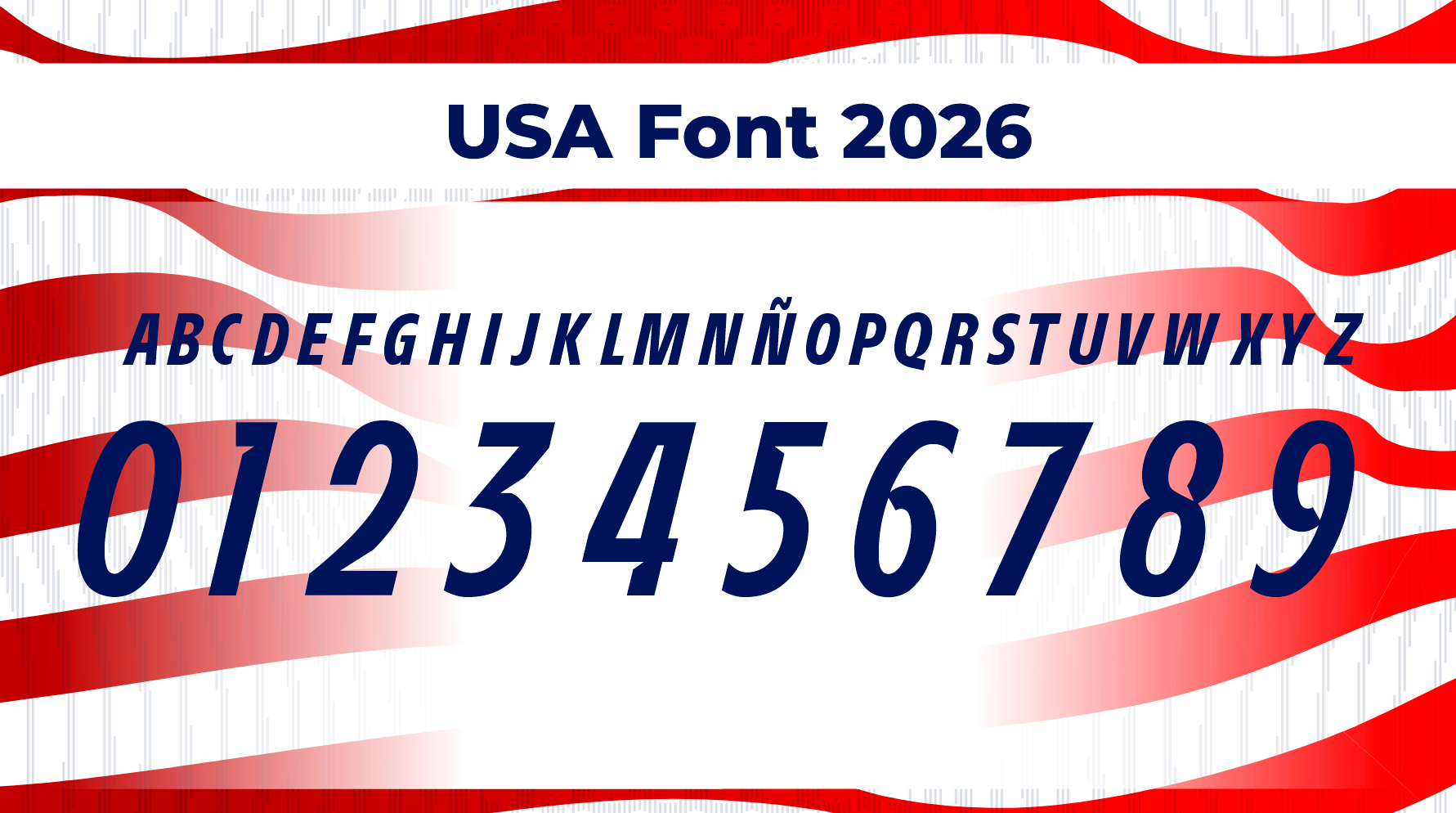 USA FONT 2026