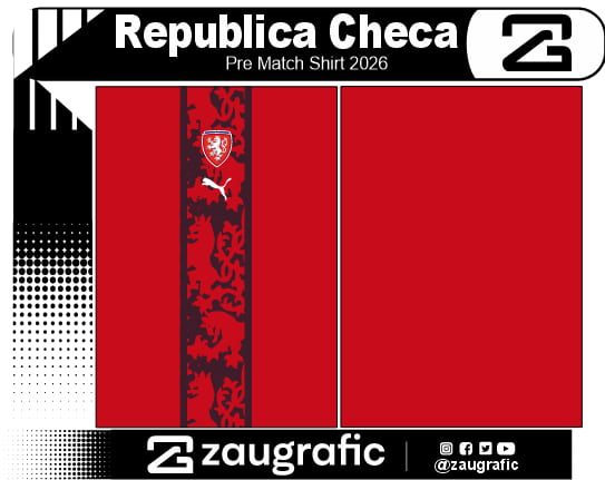 Republica Checa Pre Match Shirt 2026