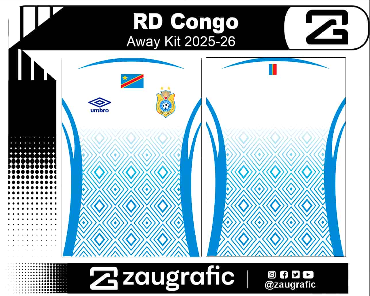 RD Congo Away Kit 2025-26