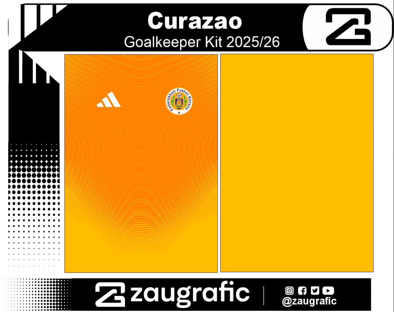 Curazao Goalkeeper Kit 2025-26