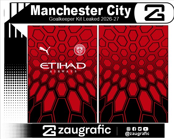 Manchester City Goalkeeper Kit Leaked 2026-27