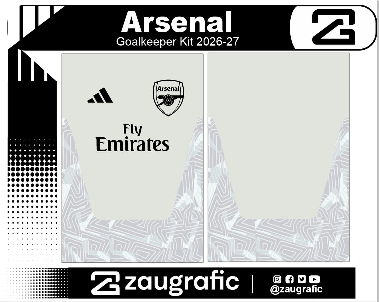 Arsenal Goalkeeper Kit 2026-27