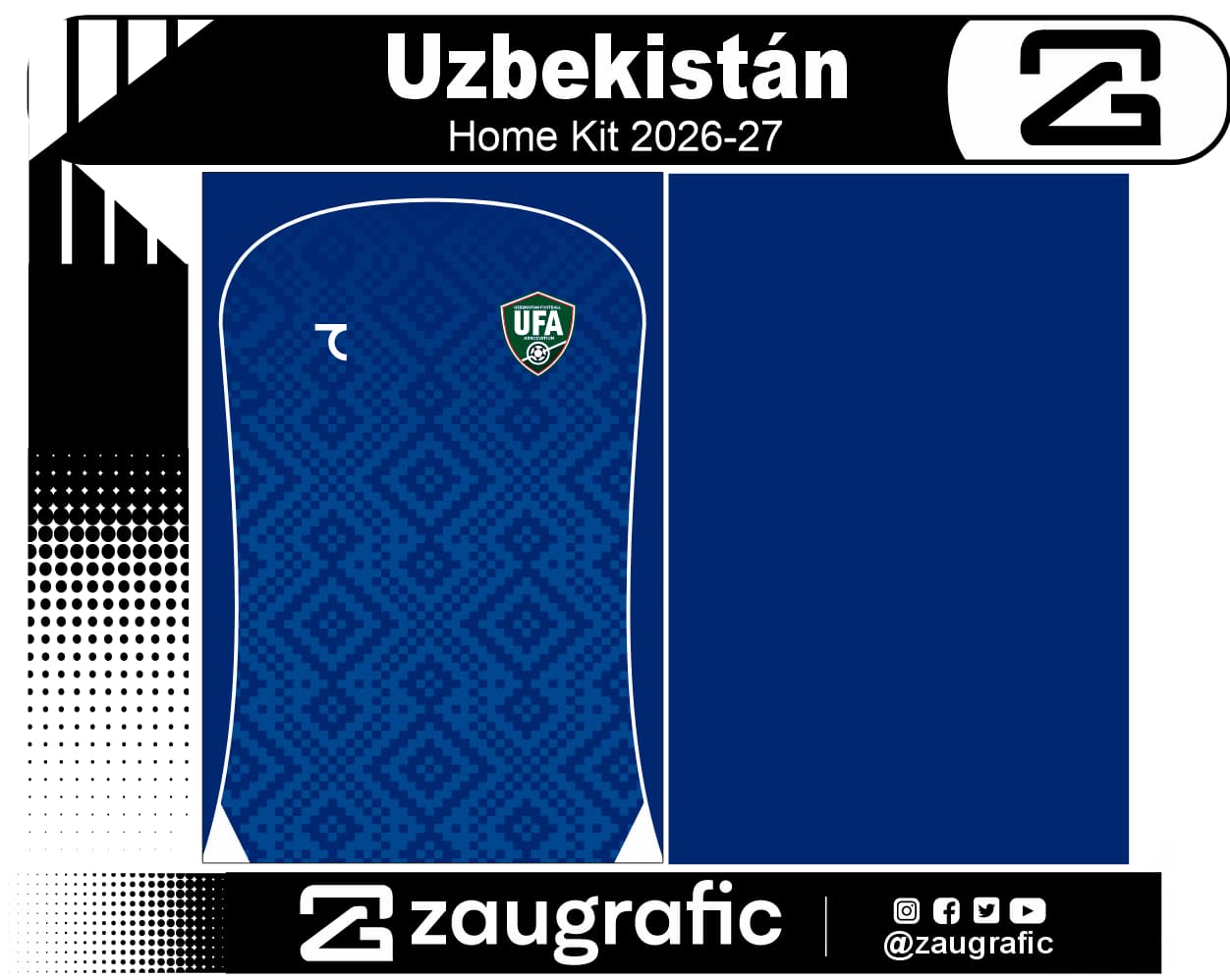 Uzbekistán Home Kit 2026-27