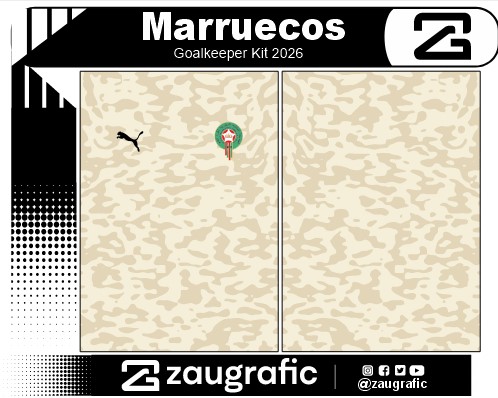 Marruecos Goalkeeper Kit 2026