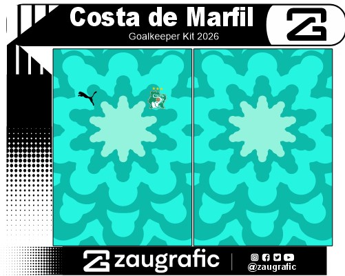 Costa de Marfil Goalkeeper Kit 2026