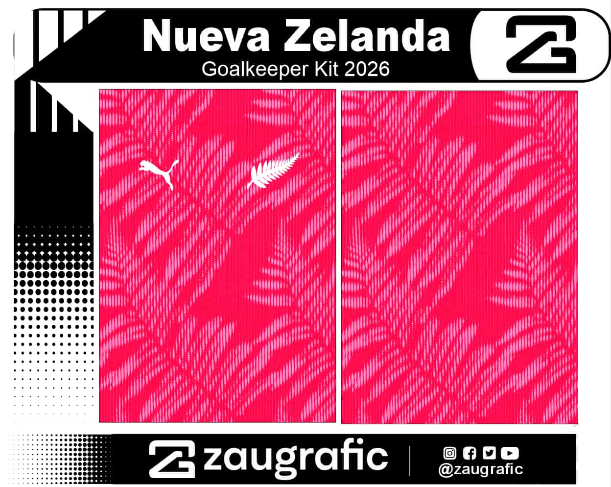 Nueva Zelanda Goalkeeper Kit 2026