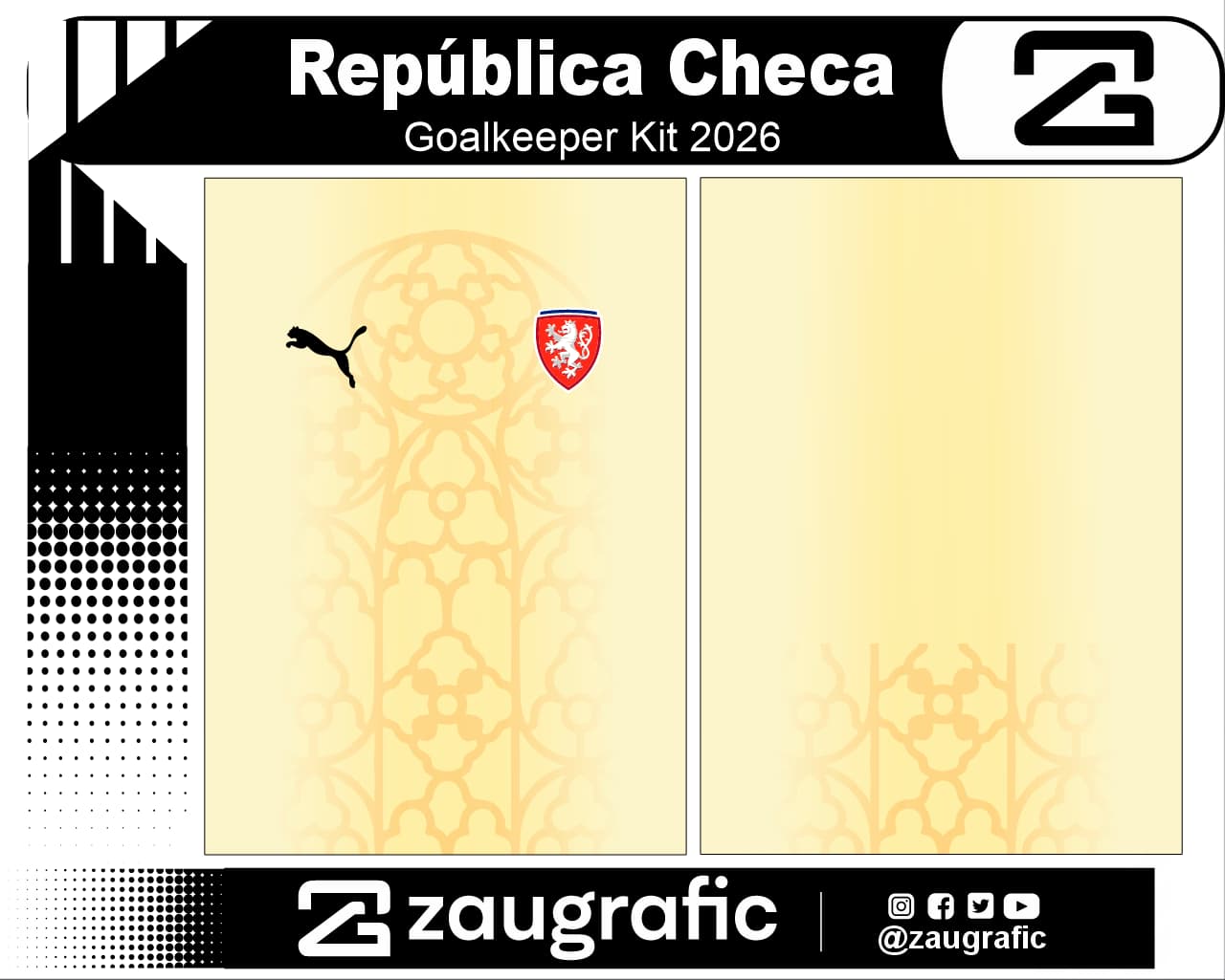 Republica Checa Goalkeeper Kit 2026