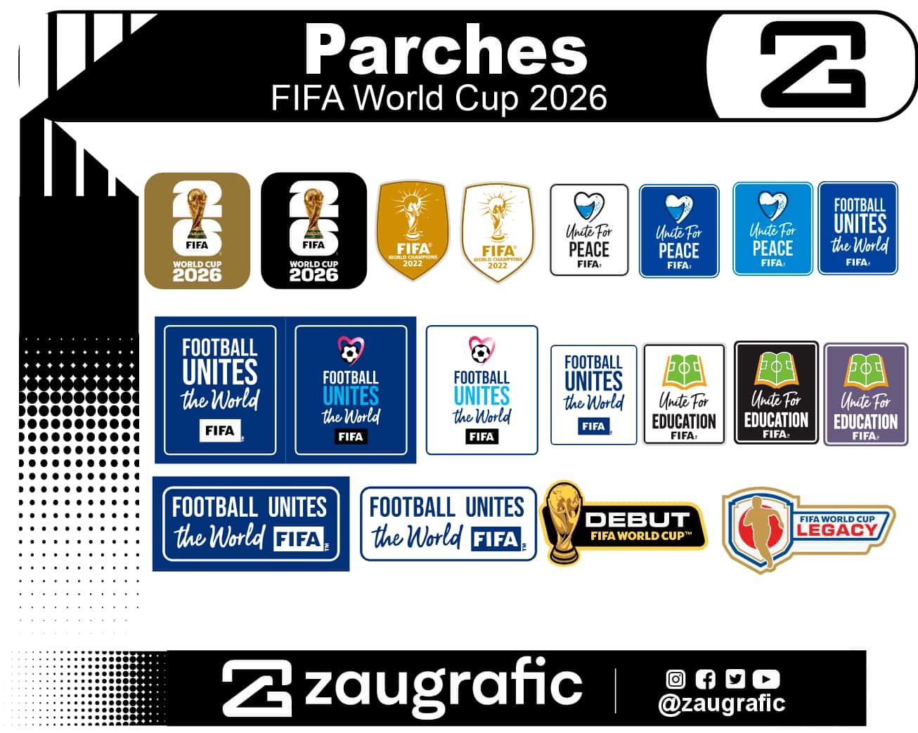 Parches FIFA World Cup 2026