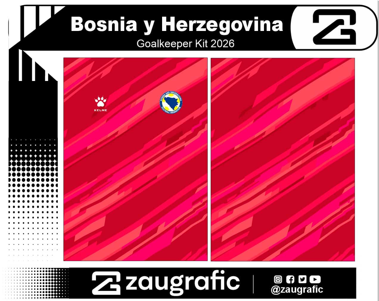 Bosnia y Herzegovina Goalkeeper Kit 2026