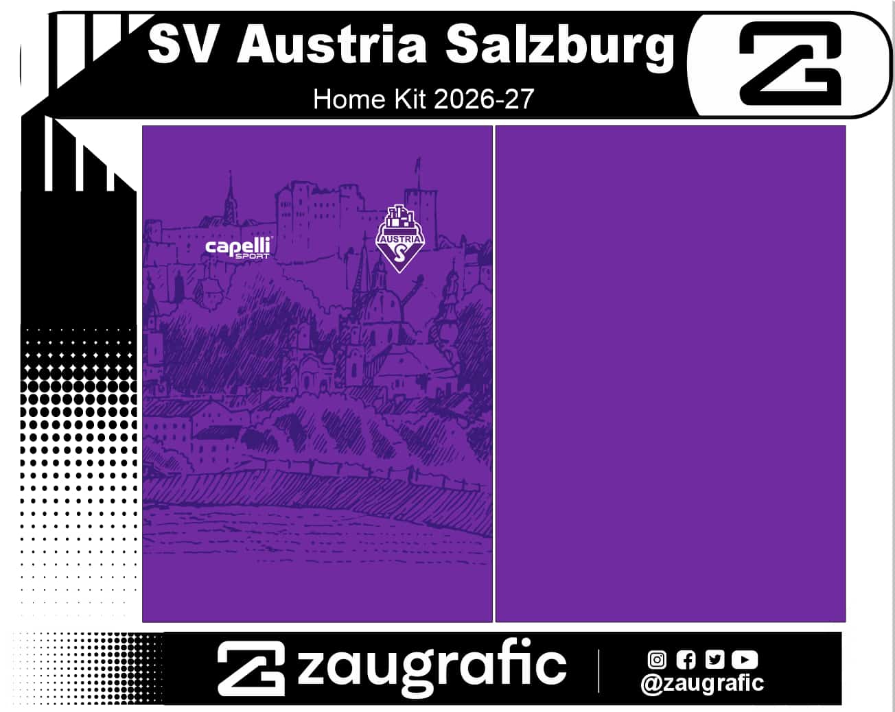 SV Austria Salzburg Home Kit 2026-27