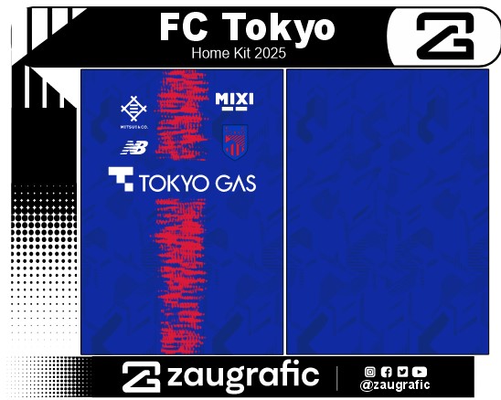 FC Tokyo Home Kit 2025