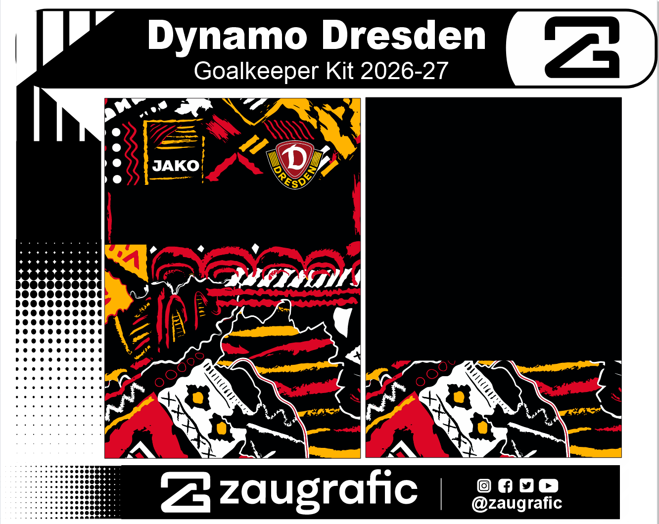 Dynamo Dresden Goalkeeper Kit 2026-27