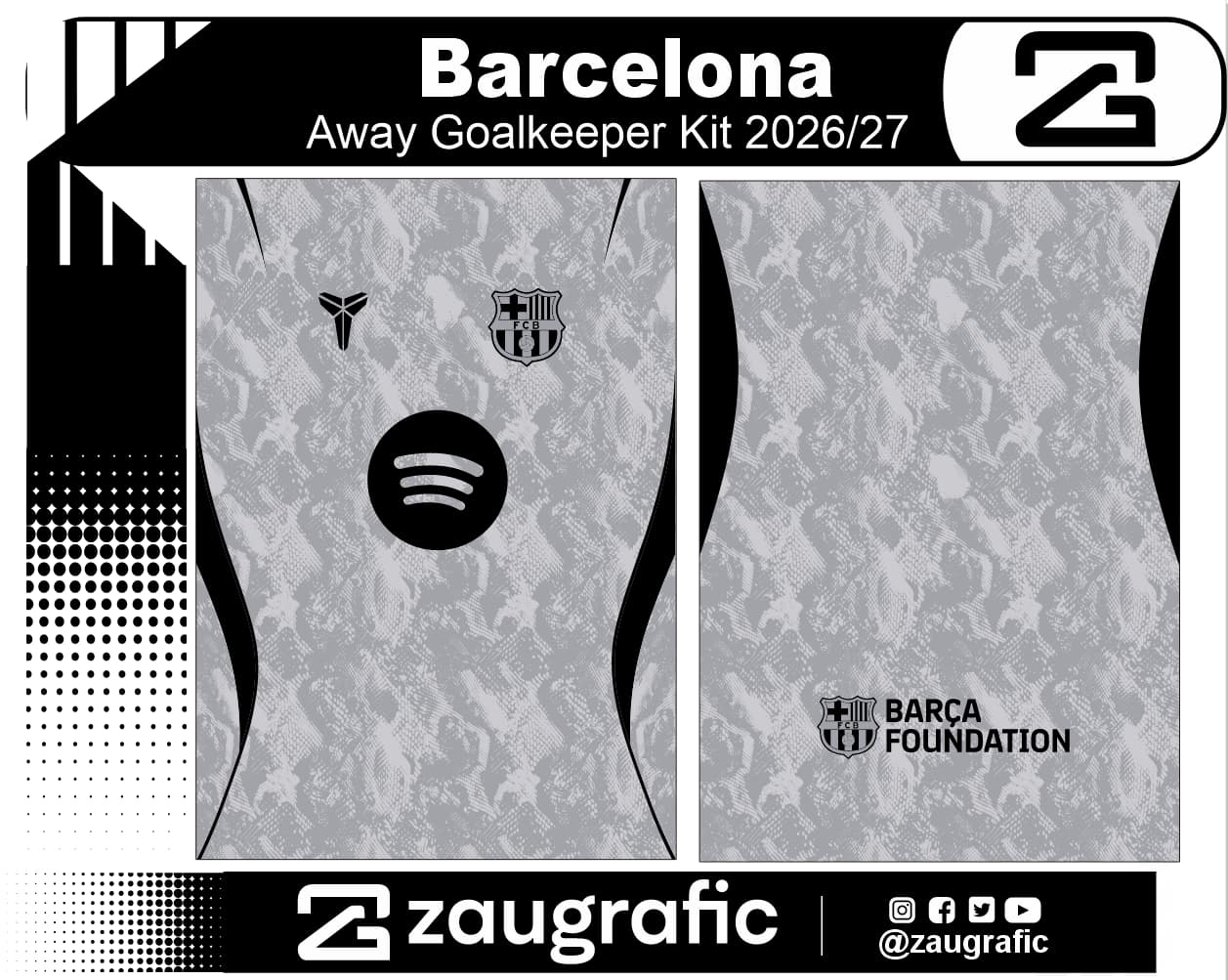 Barcelona Away Goalkeeper Kit 2026-27