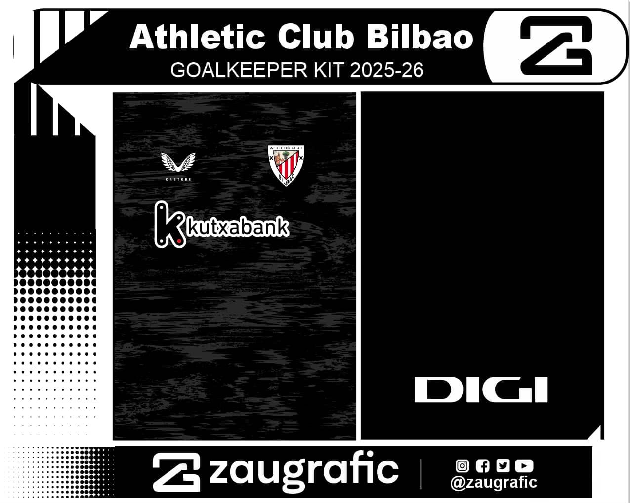 Athletic Club Bilbao GOALKEEPER KIT 2025-26
