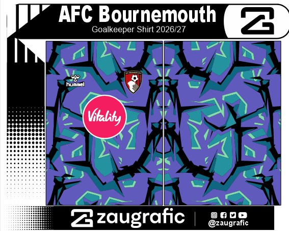 AFC Bournemouth Goalkeeper Shirt 2026-27