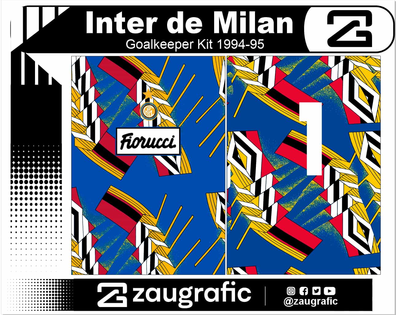 Inter de Milan Goalkeeper Kit 1994-95