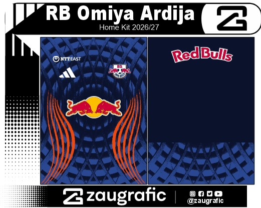 RB Omiya Ardija Home Kit 2026-27