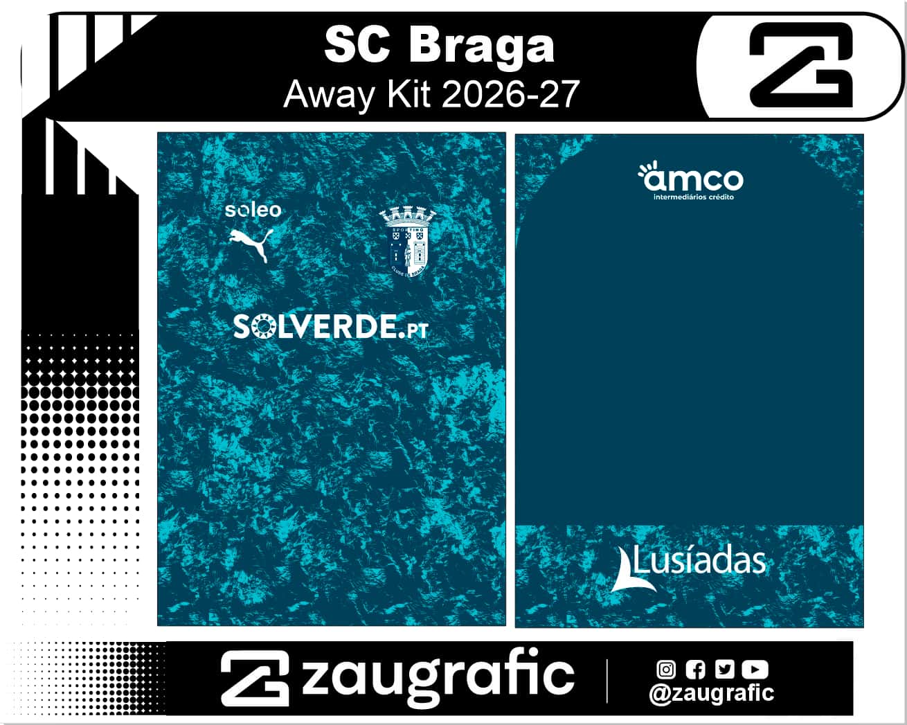 SC Braga Away Kit 2026-27