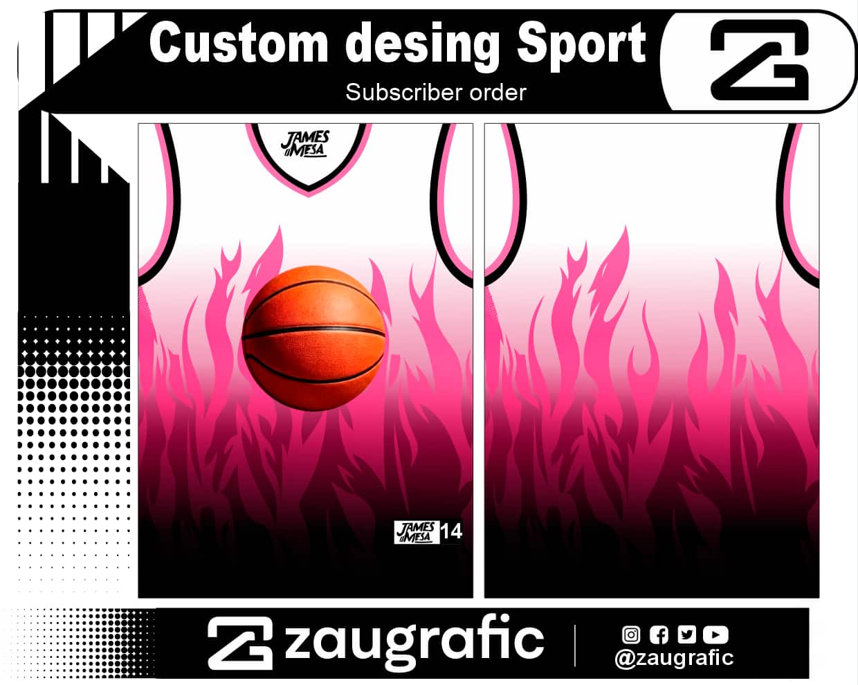 Custom desing Sport Subscriber order