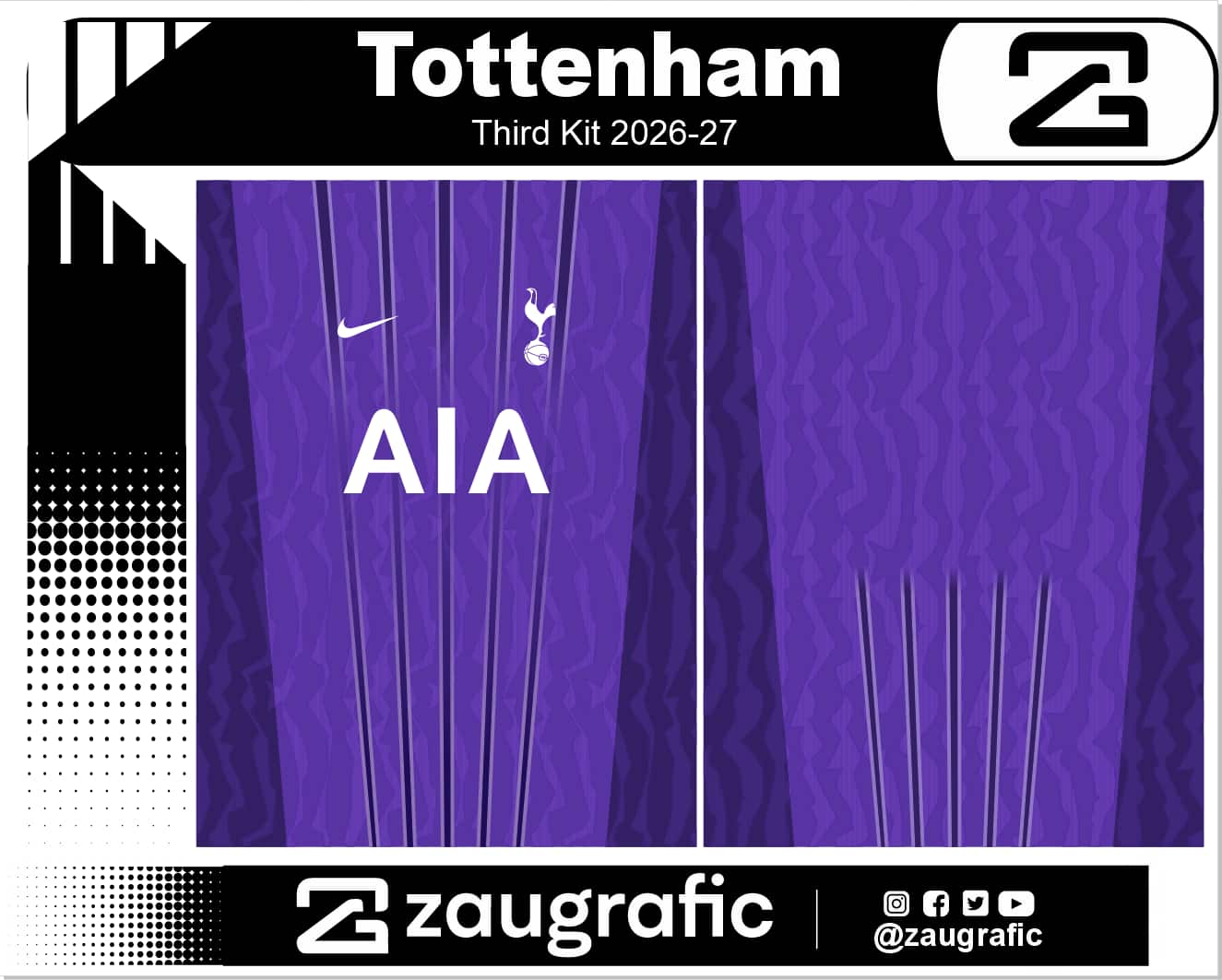 Tottenham Third Kit 2026-27